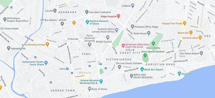 Accra Map