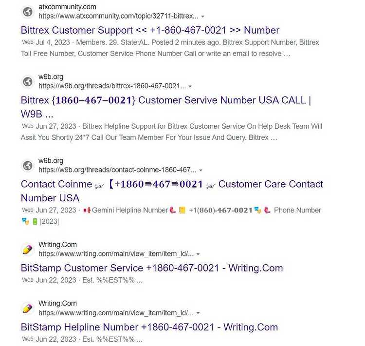 Multiple Crypto Wallet Scam