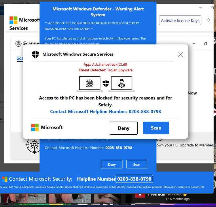 Micosoft Scam
