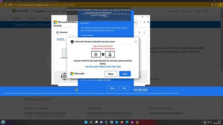 Microsoft Scam