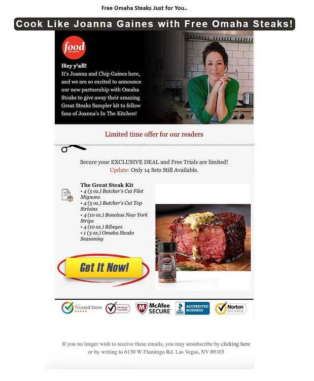 OMAHA STEAKS