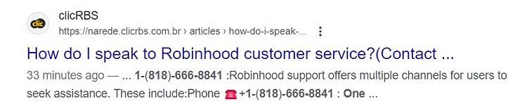 Robinhood scammer 2