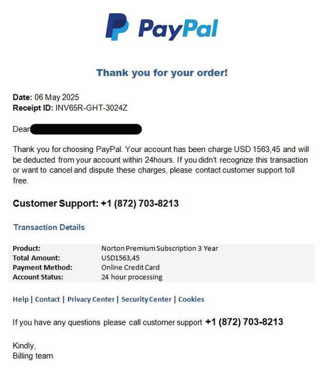 scammer paypal