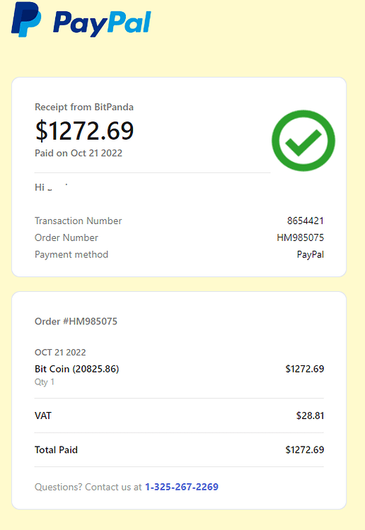 paypal scam