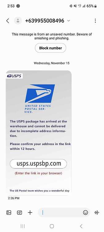 USPS D