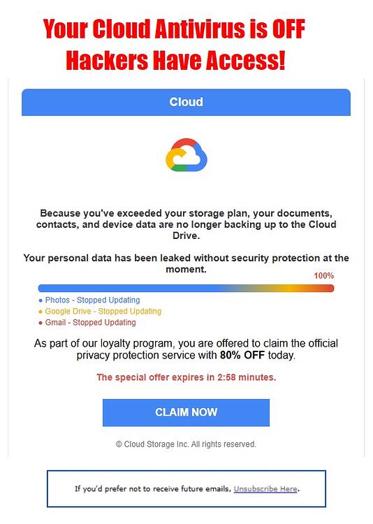 ICLOUD SCAM 02 25 25
