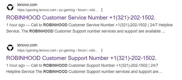 Robinhood Scam