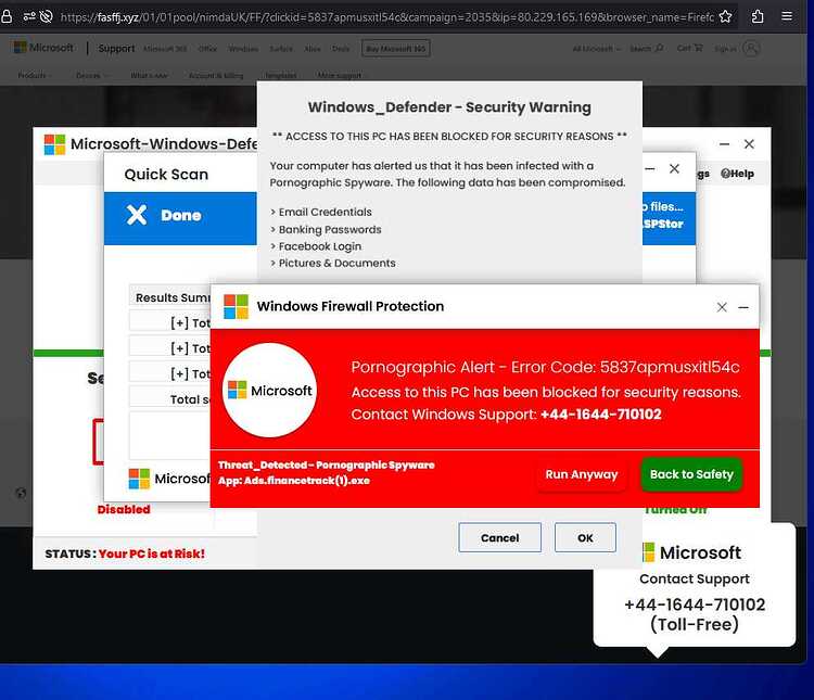 Microsoft Scam