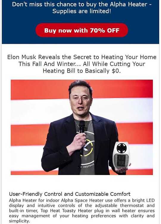 elon musk heater 12 5 24