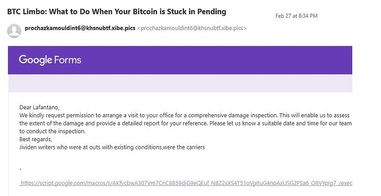 BITCOIN SCAM 02 28 25
