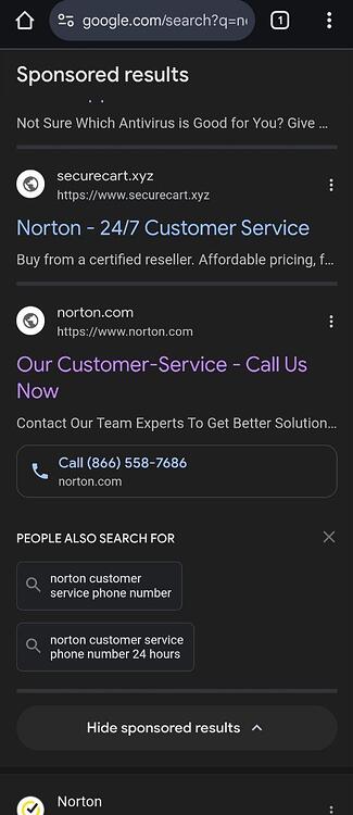 norton scam