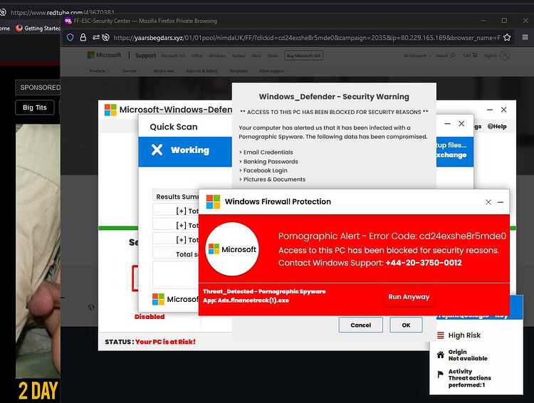 Windows Alert