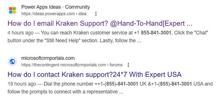 Kraken Scam