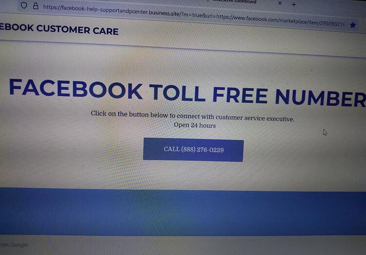 fb scammer website