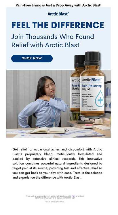 Pain Relief Scam 09 24 24