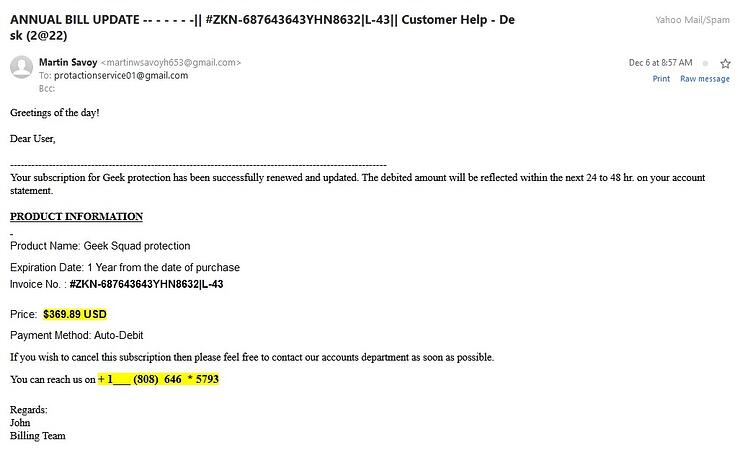 Scam Bill PUBLIC