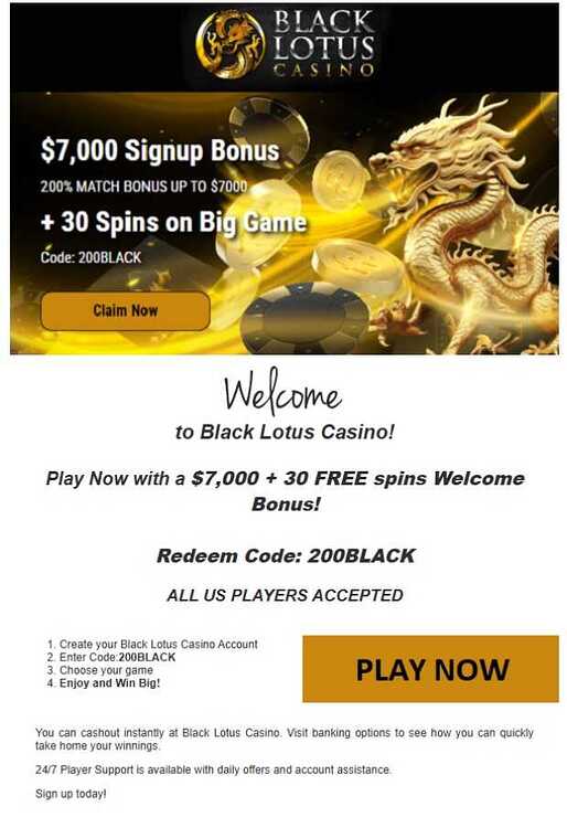 Black Lotus Casino 04 19 2025