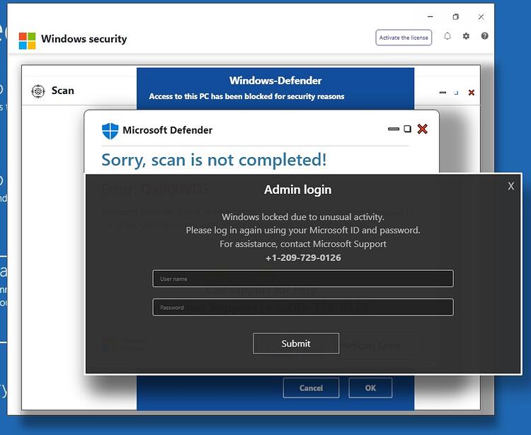 MICROSOFT Defender Scam 11 25 2024