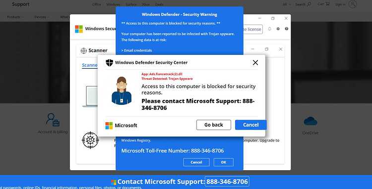 Defender warning on Facebook messenger.PNG