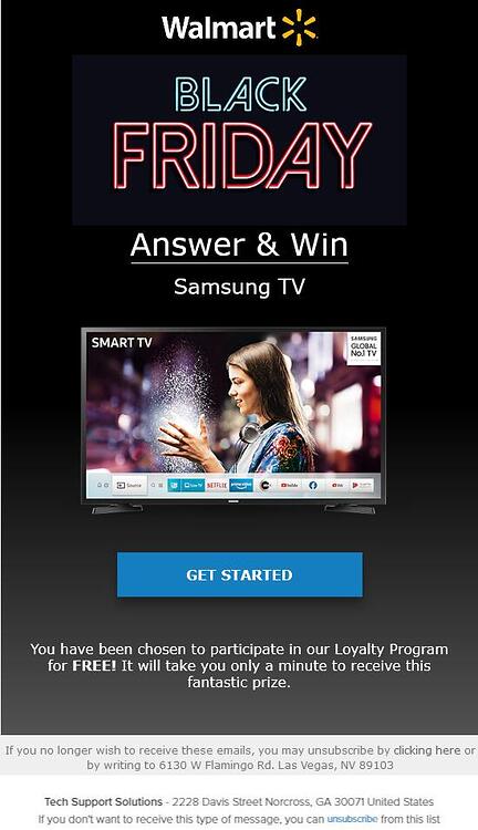 black friday scam