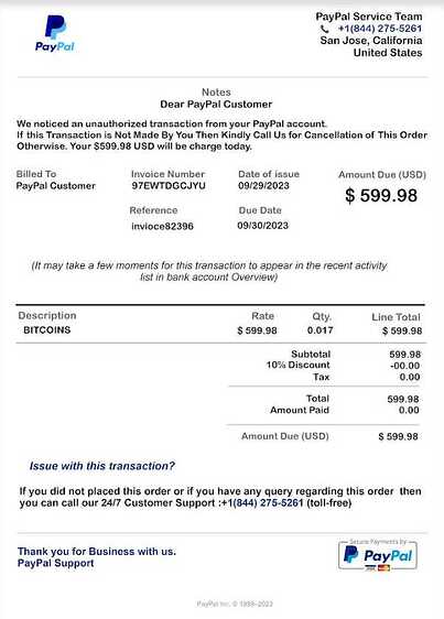 PayPal Scam