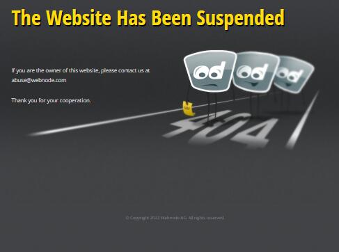 suspended